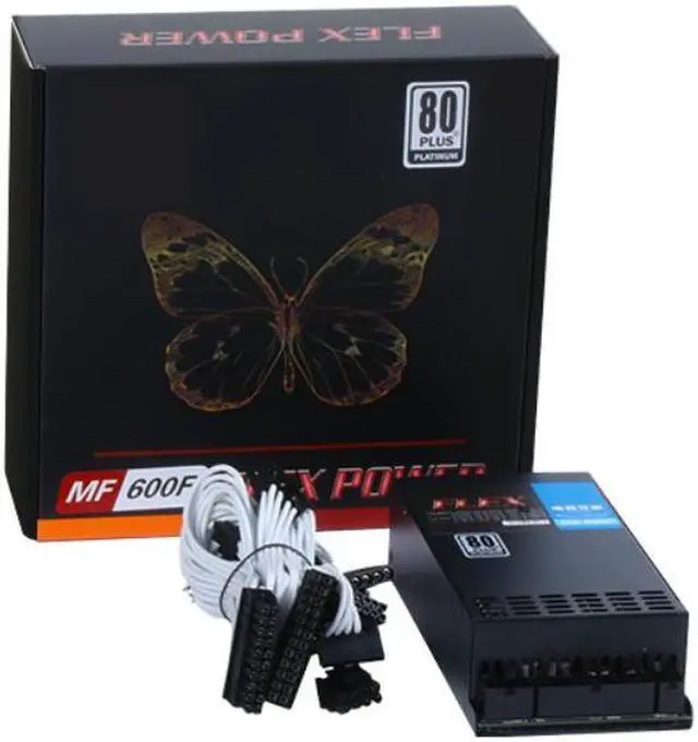 Alt view image 2 of 6 - PSU For Dianjipa 80plus Platinum AIO ITX FLEX POS NAS Small 1U K39 K17 K30 A4 S3 G5 600W Power Supply MF 600F