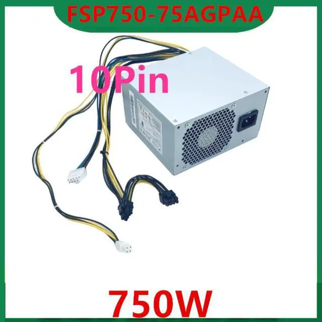 Alt view image 4 of 6 - PSU For Lenovo 10Pin 750W Power Supply FSP750-75AGPAA HK350-12PP PCE026 FSP250-30AGBAA FSP400-40AGBAA FSP500-40AGPAA