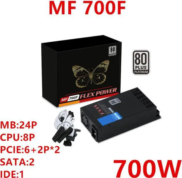 Main image of PSU For Dianjipa 80plus Platinum ITX FLEX POS Small 1U K39 K17 K30 S3 G5 Rated 700W Peak 750W Power Supply MF 700F