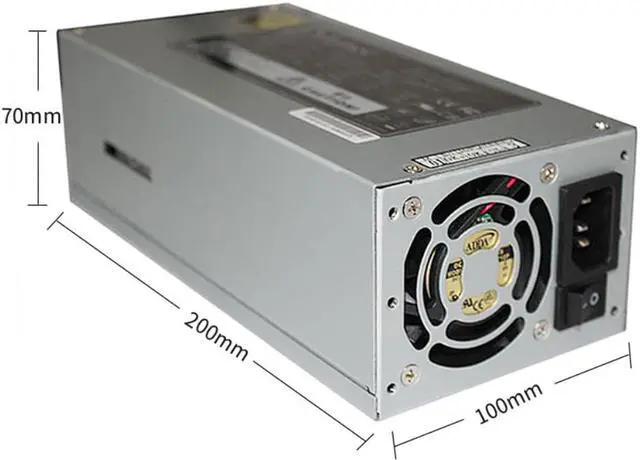 Alt view image 2 of 6 - PSU For Enhance 2U 600W Switching Power Supply ENH-2160-1