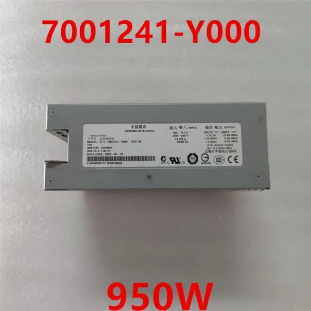 Main image of Almost PSU For IBM 520 7703 8203-E4A P6 950W Switching Power Supply 7001241-Y000 44V5601 44V6477 74Y6726 44V5097