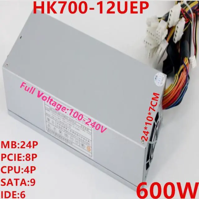 Main image of PSU For Huntkey 2U 600W Switching Power Supply HK700-12UEP
