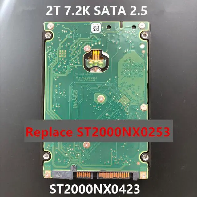 Alt view image 3 of 6 - HDD For Dell 2TB 2.5" 7.2K SATA 6 Gb/s 128MB 7.2K For Internal HDD For Enterprise Class HDD For 0VR92X ST2000NX0423