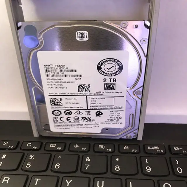 Alt view image 5 of 6 - HDD For Dell 2TB 2.5" 7.2K SATA 6 Gb/s 128MB 7.2K For Internal HDD For Enterprise Class HDD For 0VR92X ST2000NX0423