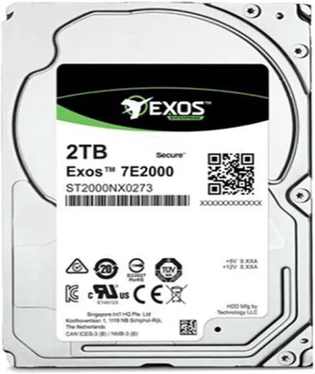 Alt view image 5 of 6 - HDD For Seagate Brand 2TB 2.5" 7.2K SAS 12 Gb/s 128MB For Internal HDD For Enterprise Class HDD For ST2000NX0273