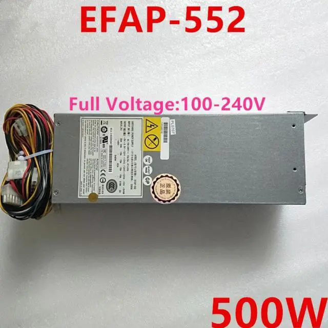 Main image of PSU For Great Wall 600W Replace Etasis R520 G4 2U 550W Switching Power Supply EFAP-552