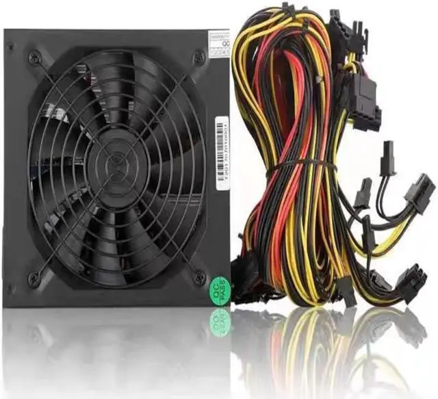 Alt view image 2 of 6 - Miner PSU For ZUMAX 6 Cards 8 Cards Multi Channel Graphics Card Mining Power Supply 1600W 1800W 2000W 2200W 2400W 2600W