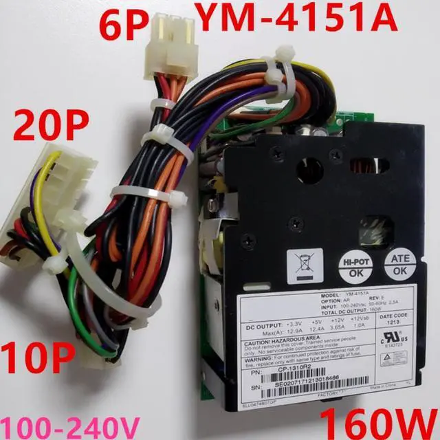 Main image of PSU For 3Y Polycom HDX6000 HDX9000 HDX4000 160W Switching Power Supply YM-4151A