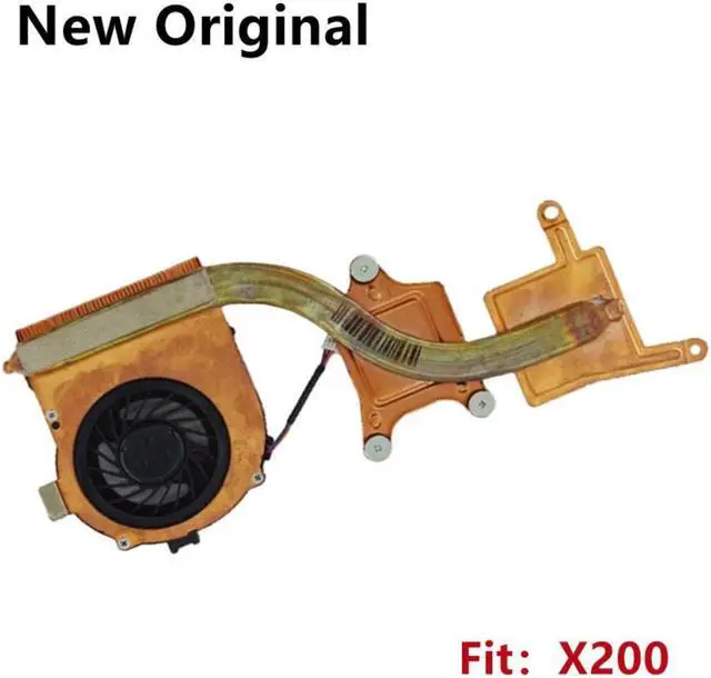 Alt view image 4 of 6 - For Laptop Lenovo ThinkPad X200 CPU Cooling Fan Heatsink Cooler Radiator FRU45N4782 44C9549 44C9550