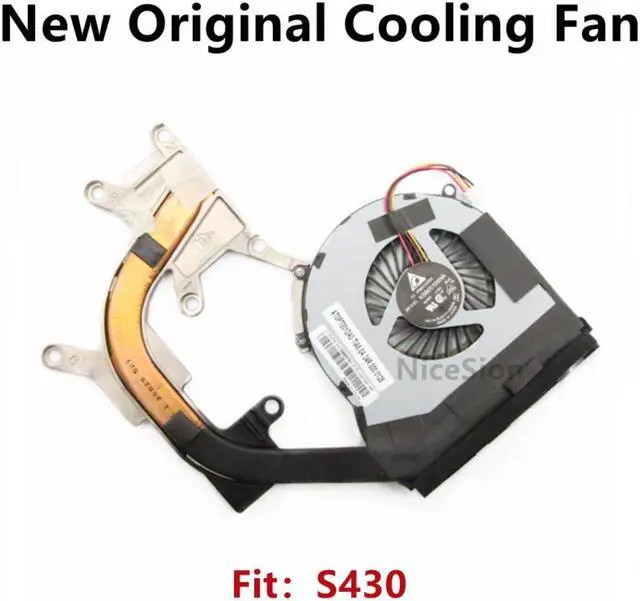 Alt view image 4 of 6 - For Laptop Lenovo ThinkPad S430 CPU Cooling Fan Heatsink Radiator 04W6936