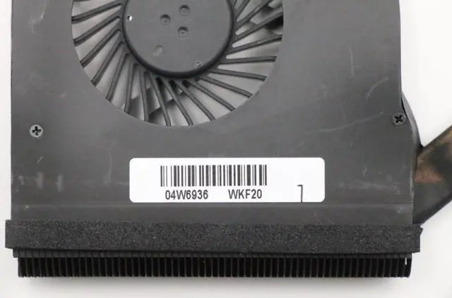 Alt view image 6 of 6 - For Laptop Lenovo ThinkPad S430 CPU Cooling Fan Heatsink Radiator 04W6936