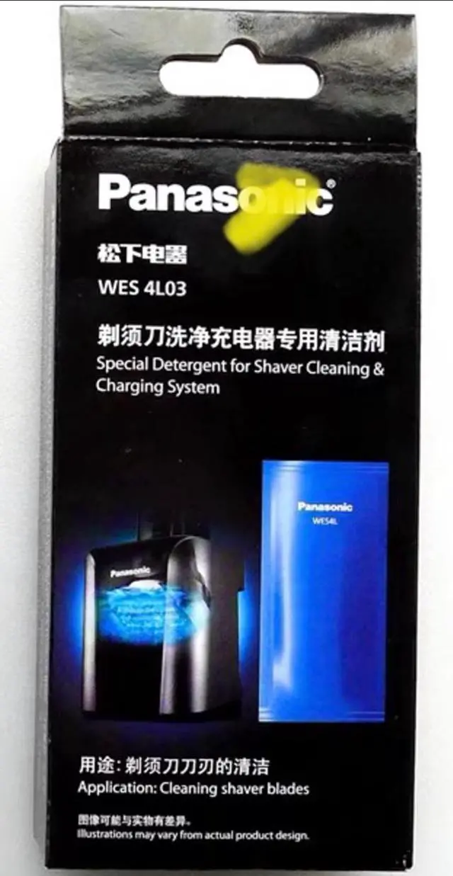 Alt view image 2 of 2 - WES4L WES4L03 shaver cleaning for Razor each package 3bags*15ML inside