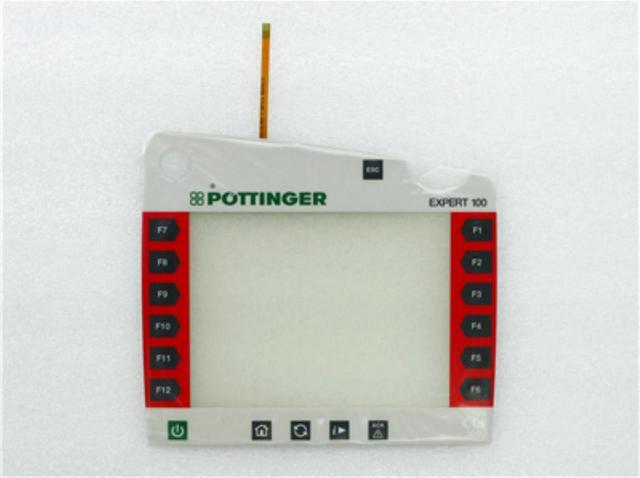 Main image of Replacement Compatible Touchpanel with Overlay Membrane Film for POTTINGER EXPERT 100 CCI 100 NTS E310708-16 REV