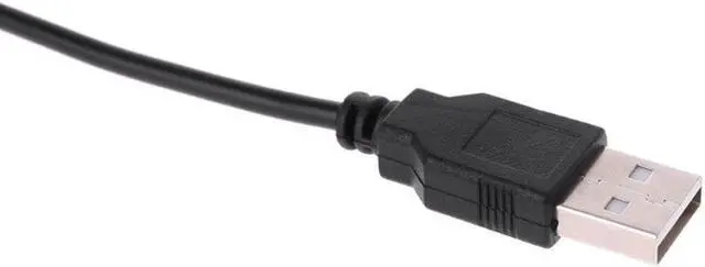Alt view image 2 of 4 - Portable Black USB 2.0 Short  Male to Mini 5 Pins  Data Cable Cord Adapter