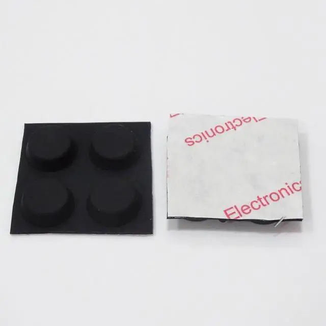 Alt view image 4 of 4 - 4Pcs Laptop Cooling Stand Heat Reduction Pad For PC Laptop Soft Silicone Feet Holder Notebook Support Bracket