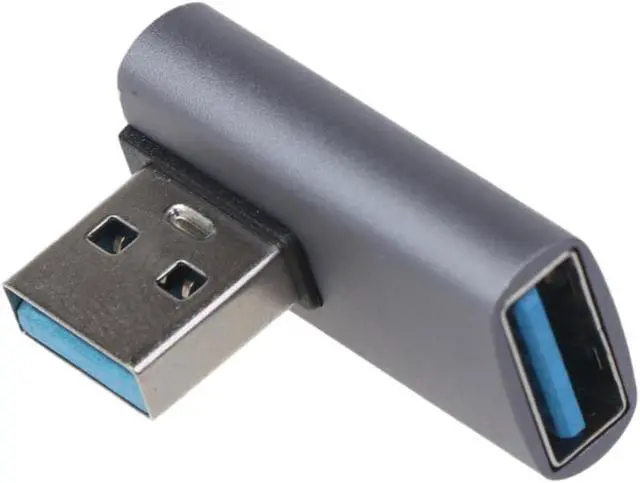 Alt view image 2 of 4 - Right Angle USB to USB Adapter 90 Degree USB to USB 3.0 Converter for Laptop