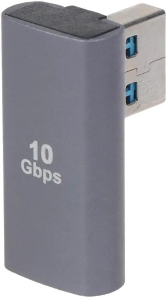 Alt view image 4 of 4 - Right Angle USB to USB Adapter 90 Degree USB to USB 3.0 Converter for Laptop