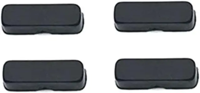 Alt view image 5 of 7 - Rubber Feet Gaming Accessories for XBOX360 Slim Shockproof 4pcs Replace Housing