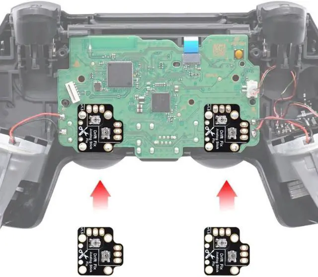 Alt view image 4 of 4 - Thumb Stick Drift Fix Mod Joystick Drift Repairing Board Universal for PS5-PS4