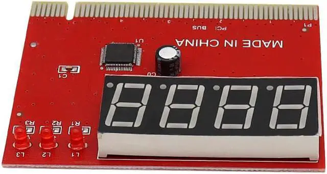 Alt view image 3 of 4 - Computer PCI POST Card Motherboard LED 4-Digit Diagnostic Test PC Analyzer Wholesales