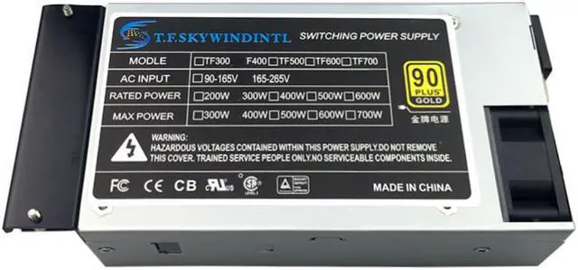 Main image of 300W Small Form Factor 1U 24-pin ATX Flexible PSU Full Module Power Supply 300W 1U Power Mini Computer Server ITX