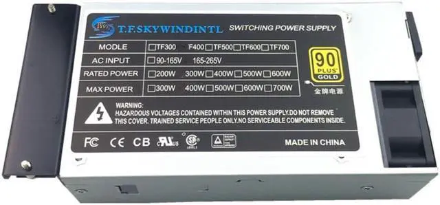 Alt view image 2 of 4 - 300W 1U Flex Type Computer Power Supply Unit Peak 400W FLEX 1U Server POS Power Supply Desktop Computer Flex PSU 1U