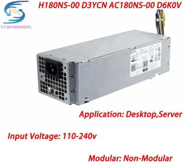 Main image of Free Ship 180W Power Supply For 3040 5040 7040 3650 3656 SFF D3YCN H180NS-00 Server Psu