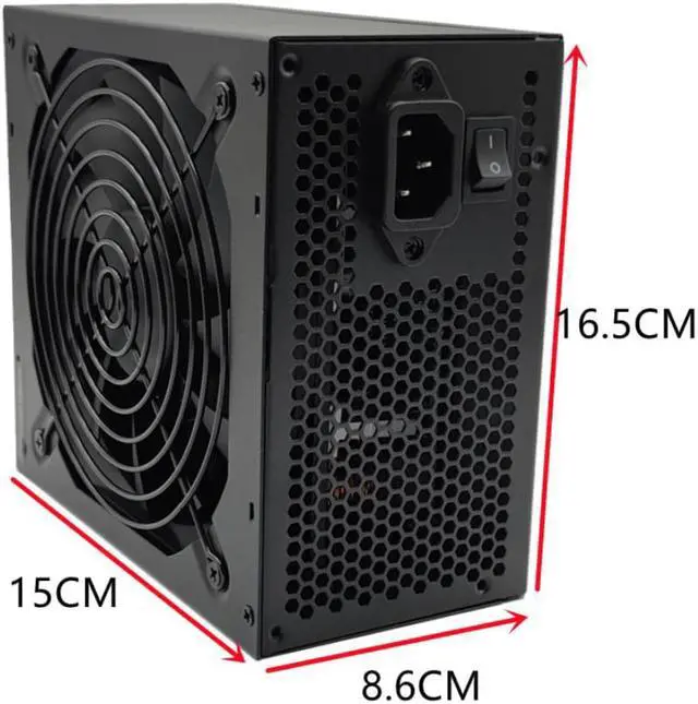 Alt view image 2 of 4 - 2400W Mining Power Ethereum BTC Asic ATX Mining Power Supply ETH Bitcoin mining PSU PC Power Supply Mining Rig 8 GPU