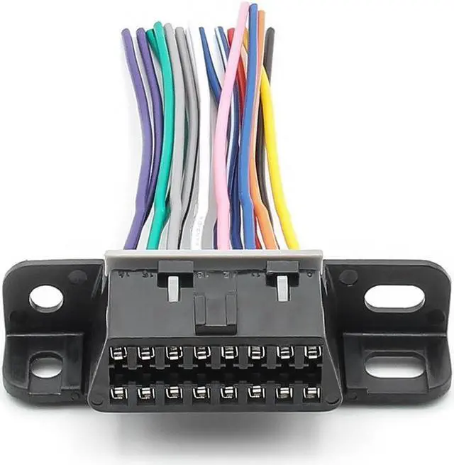Alt view image 4 of 7 - 16pin OBD2 Auto Extension Cable Full 16Pin DIY  Female Automotive Car Diagnostic auto Tool Scanner OBD 2 Connector Cable