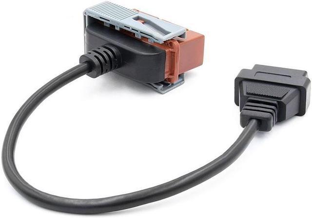Alt view image 4 of 7 - OBD2 Connectory Lexia3 30 pin OBD1 To OBD 216 pin Adapter Cable Diagnostic Scanner Auto Car Tool For Citroen/Peugeot