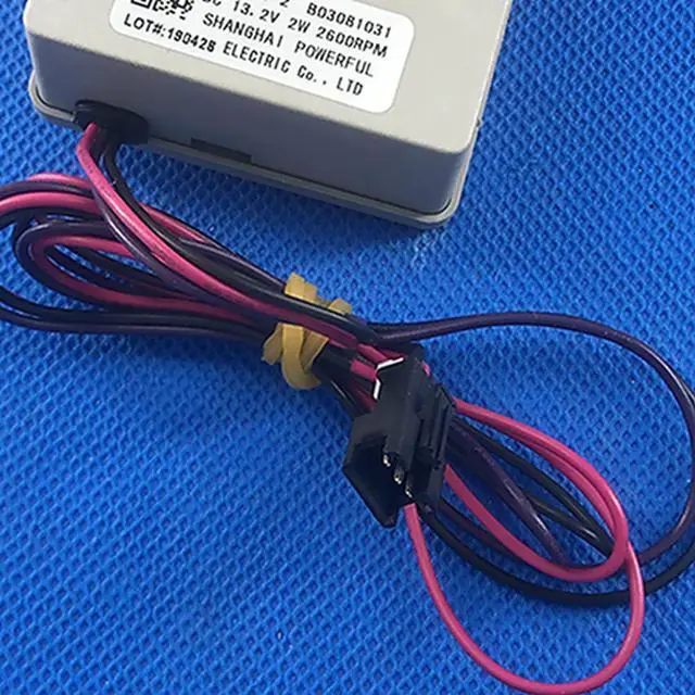 Alt view image 3 of 4 - For Hisense Ronshen Refrigerator Fan Replacement ZWF-10-2 B03081031 DC Fan Motor Refrigerated Motor