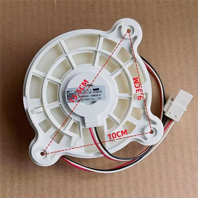 Alt view image 3 of 4 - Replacement Cooler Fan Motor 00334C-00305A For Samsung Refrigerator Cooling Fan DA31-00287B Parts