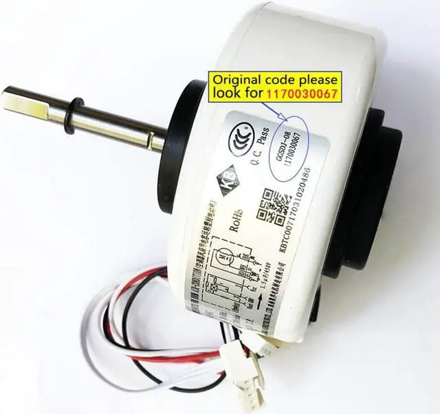 Main image of for TCL Air Conditioner Inner Fan PG Motor Y4S476A711 Hanging Machine Fan Motor RPG15Q-3