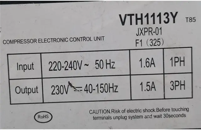 Alt view image 3 of 4 - Compressor Control Unit Drive Board VNX VNT VTB1113Y VTH1113Y for Midea Inverter Board Fridge Repair Parts