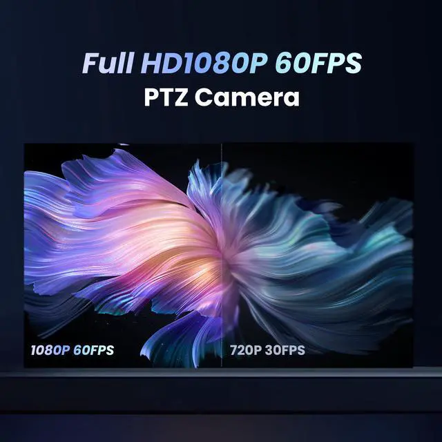 Alt view image 4 of 7 - Tenveo NV20A 20X Optical Zoom HDMI PTZ Camera With SDI USB LAN POE Video Outputs 1080P Video Conference Camera for Meeting Church Broadcast Live Streaming Work with OBS, Zoom, Webex, Google Meet