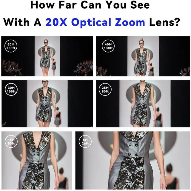 Alt view image 3 of 7 - Tenveo PTZ Camera and Controller Bundle/Kits - 20X PTZ Camera(3pcs) with HDMI/USB3.0/LAN(PoE) and PTZ Controller PoE Joystick Keyboard Controller for Church Worship Services Live Streaming Conference