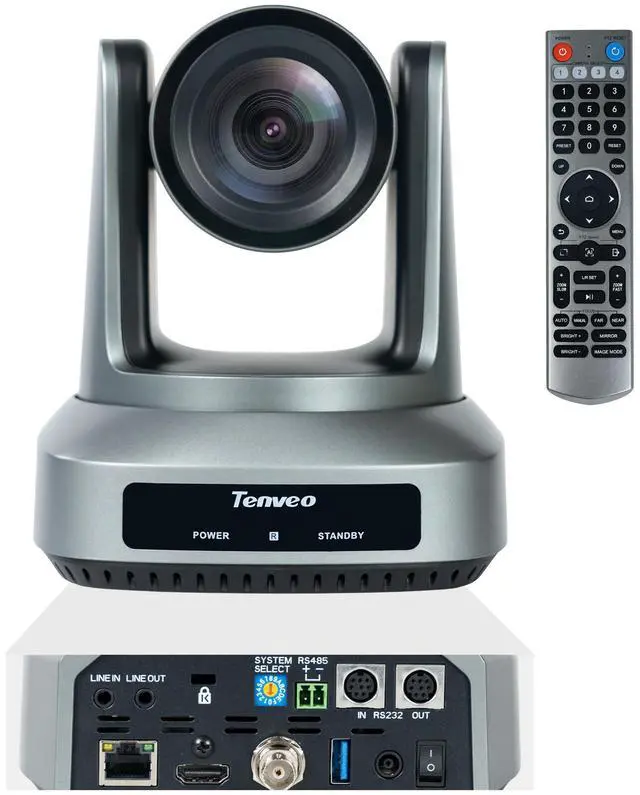 Main image of Tenveo UV620A Ultra PTZ Professional Camera 4k 60fps 20X Optical Zoom+16X Didital Zoom USB HDMI LAN 3G-SDI Output AI Tracking IP Camera POE Designed for Video Conference and Church Live Streaming
