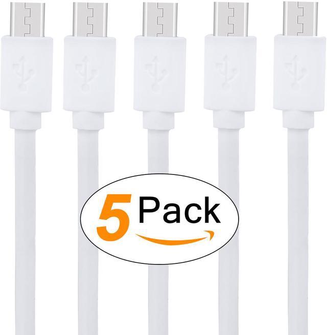 Usb Micro Android Cable Pack, White Usb Cable Android