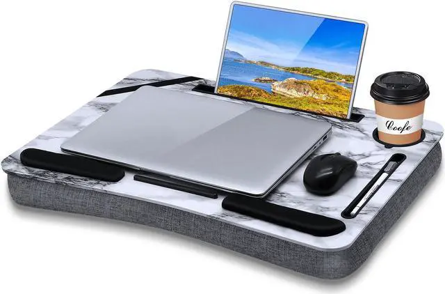 Main image of Beebo Beabo Professional Carrying Case Carry Briefcase for 17inch Laptop,table, ipad, and more,Gifts For Father,Marble Design White