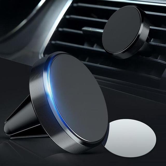 Alt view image 7 of 7 - Beebo Beabo Phone Holder Car Car Phone Holder Mount Automobile Air Vent Hands Free Cell Phone Holder for Car Fit for All Car Mount for iPhone Android Smartphone Rose Gold