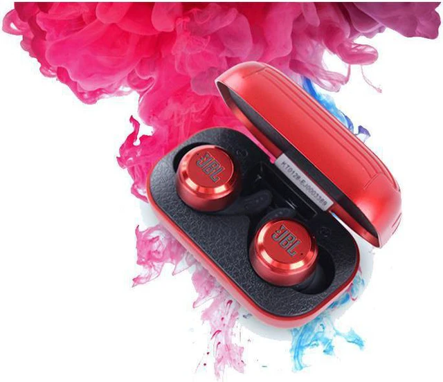 Alt view image 2 of 5 - JBL T280 TWS wireless bluetooth one-touch call TPX5 waterproof headset(red)