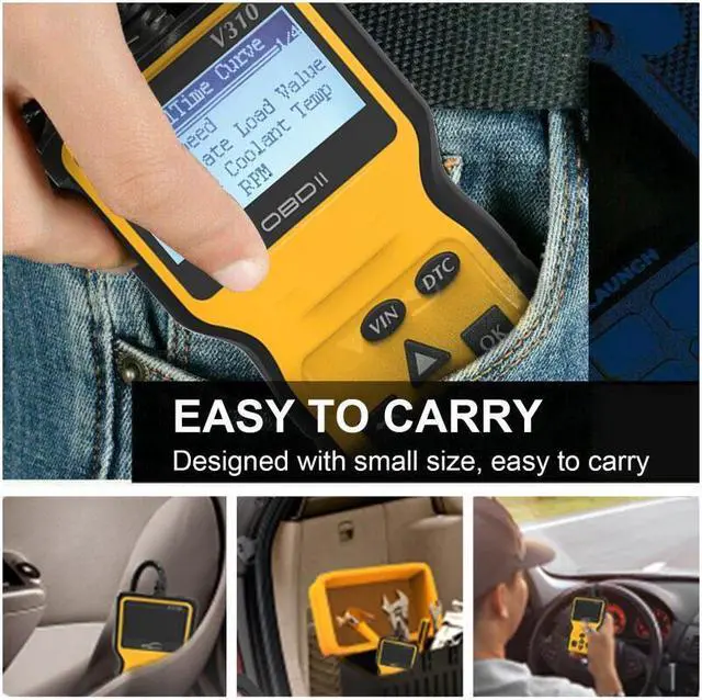 Alt view image 7 of 7 - Ochine OBD2 Scanner OBD Code Reader & Scan Tools Car Engine Diagnostic Scanner Tool For All OBDII Protocol Cars