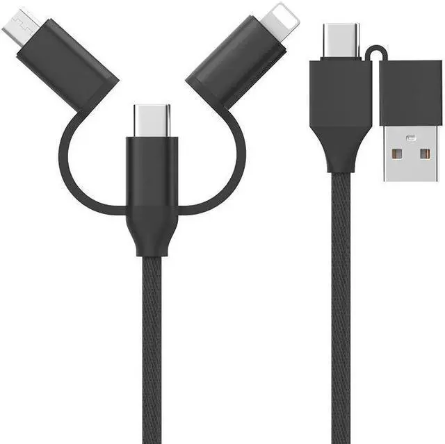 Alt view image 2 of 7 - 5-in-1 multi fast charging cable USB-C charging C-type to C-type USB charger