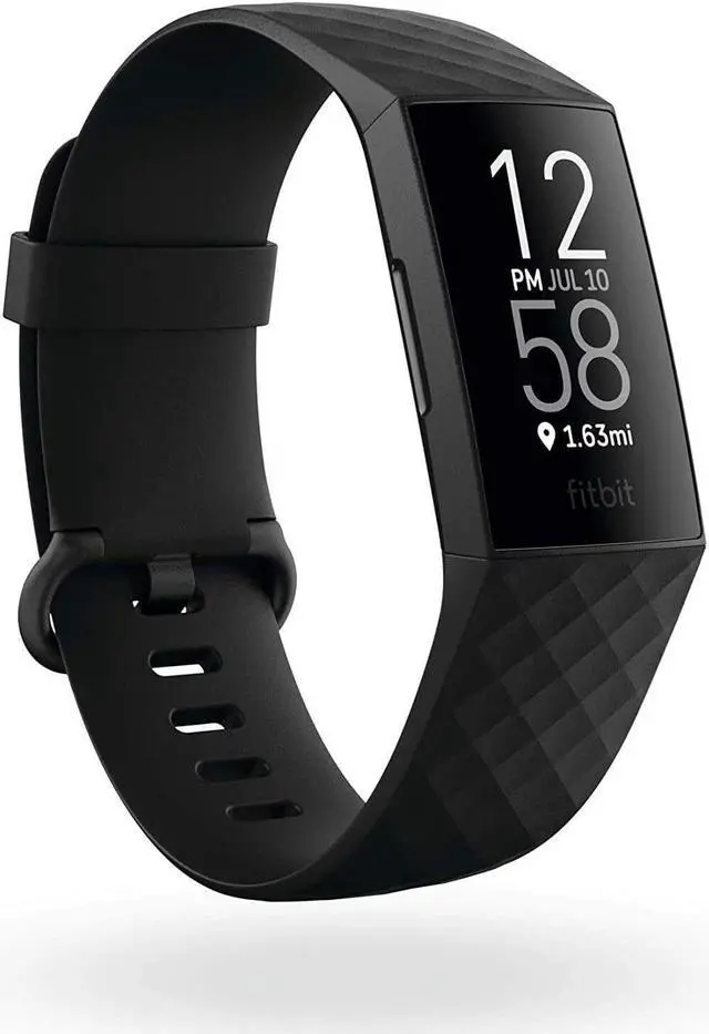 Main image of Charge 4 Fitness and Activity Tracker with Built-in GPS, Heart Rate, Sleep & Swim Tracking, Black