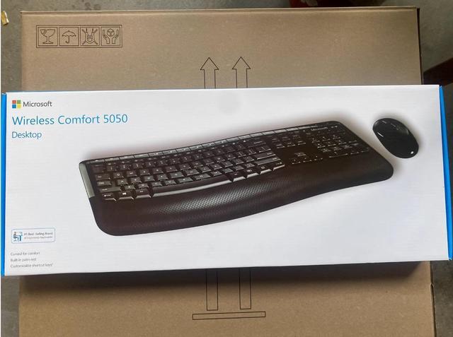 Alt view image 2 of 3 - Wireless Comfort Desktop 5050 - Keyboard and Mouse