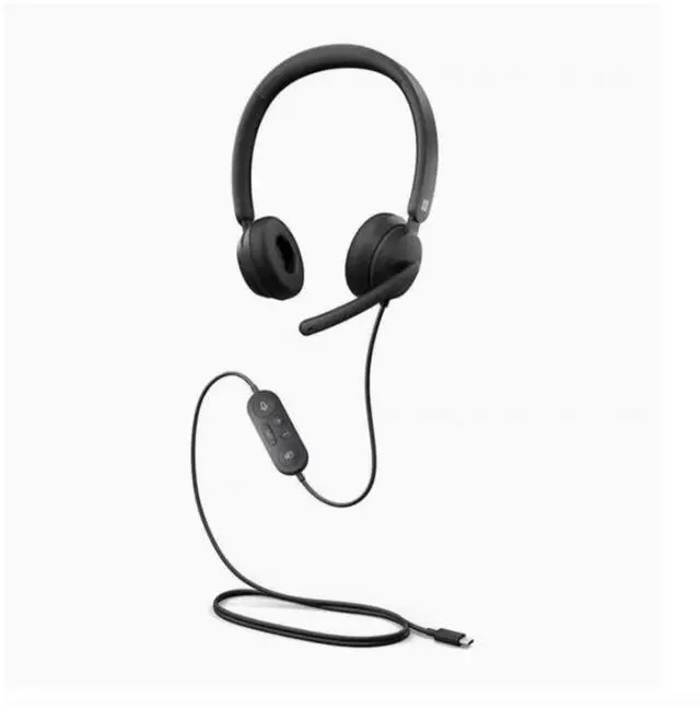 Main image of Modern Wired Headset,On-Ear Stereo Headphones with Noise-Cancelling Microphone, USB-A Connectivity, In-Line Controls, PC/Mac/Laptop - Certified for Microsoft Teams