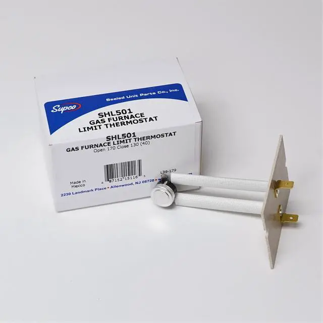 Alt view image 5 of 10 - Gas Limit Furnace Thermostat for Bryant, P331-2203, HH12ZA176A, HH12ZA174A