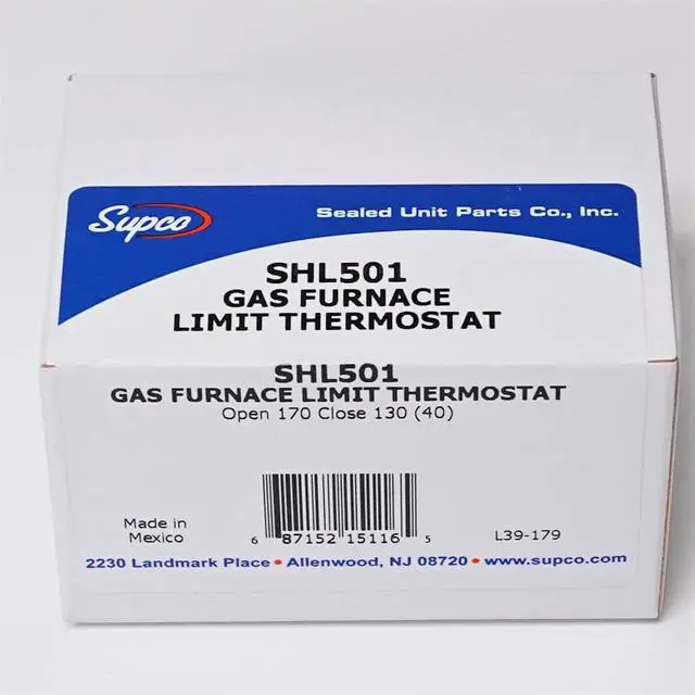 Alt view image 10 of 10 - Gas Limit Furnace Thermostat for Bryant, P331-2203, HH12ZA176A, HH12ZA174A