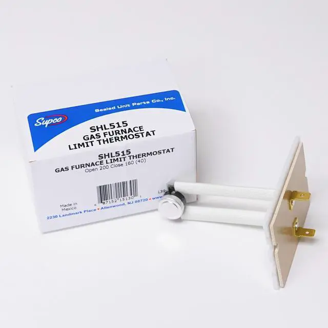 Main image of Supco SHL515 Plenum Limit Thermostat Thermodisc L200-40