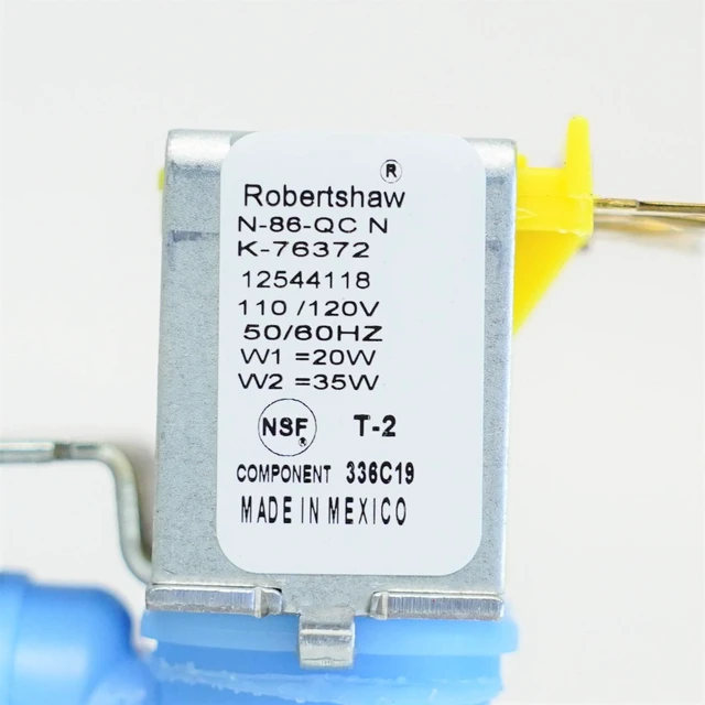 Alt view image 6 of 7 - Supco WV6531 Refrigerator Water Inlet Valve Replacement for Whirlpool 67006531